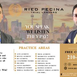 Ried Pecina Trial Lawyers - Car Accidents, truck accidents, serious injuries, and more.