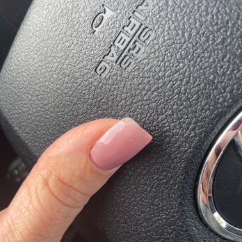 Nails Done - Small chip receptionists said they were unable to fix at that time - Nail Salons Near Me - Encinitas, California