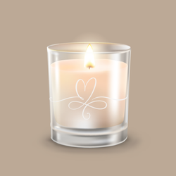 SoCal Makers Market - Etched class candle