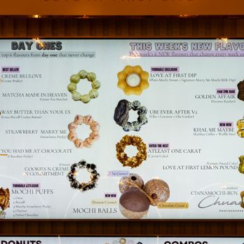 Marry Me Mochi - Menu (Dec 2024) - Donuts Near Me - Toronto, Ontario