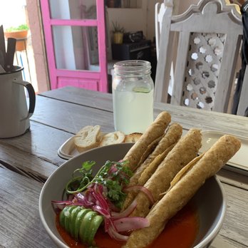 Nicasio - Lamb flautas in sauce - Mexican Near Me - San Miguel de Allende, GUA Nicasio - Lamb flautas in sauce - Mexican Near Me - San Miguel de Allende, GUA
