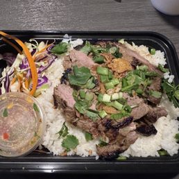 Ribeye Rice Plate