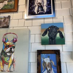Goatlandia Kitchen - Closeup of art