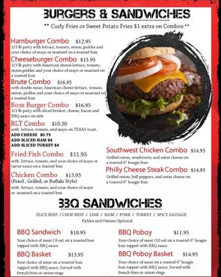 Menu photo 2 Splendora Cafe & BBQ Splendora, TX