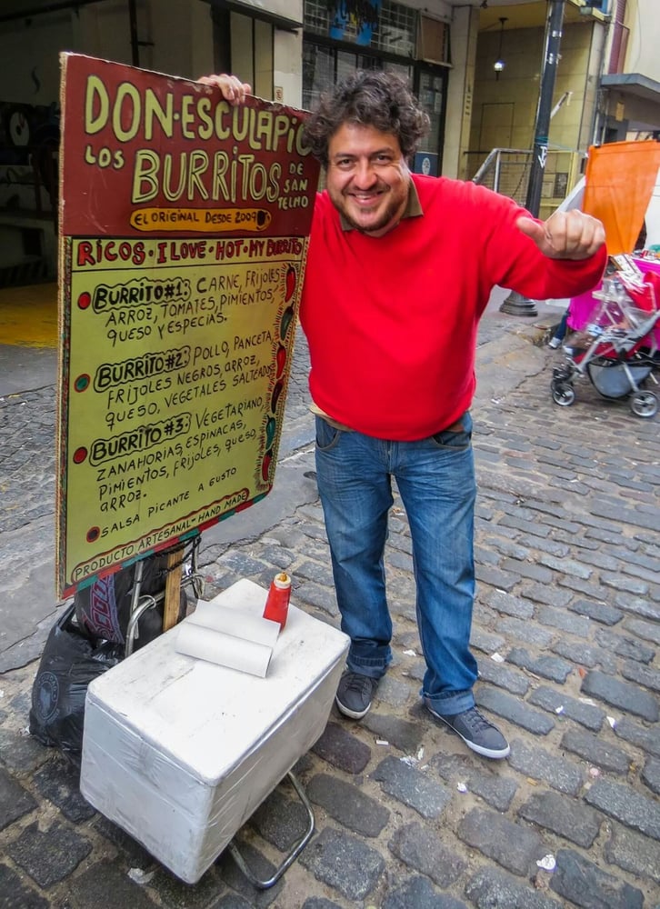 Don Esculapio Los Burritos de San Telmo