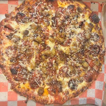 La Pizza Club - Spicy meat lovers - Pizza Near Me - Buffalo, New York La Pizza Club - Spicy meat lovers - Pizza Near Me - Buffalo, New York