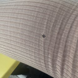 Glik's - Hole starting to develop (purchased less than 24 hours ago).