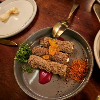 Bungalow - Lamb Seek Kebabs. $20. Excellent. Nice mélange of textures and flavors with good heat - Indian Near Me - New York, New York