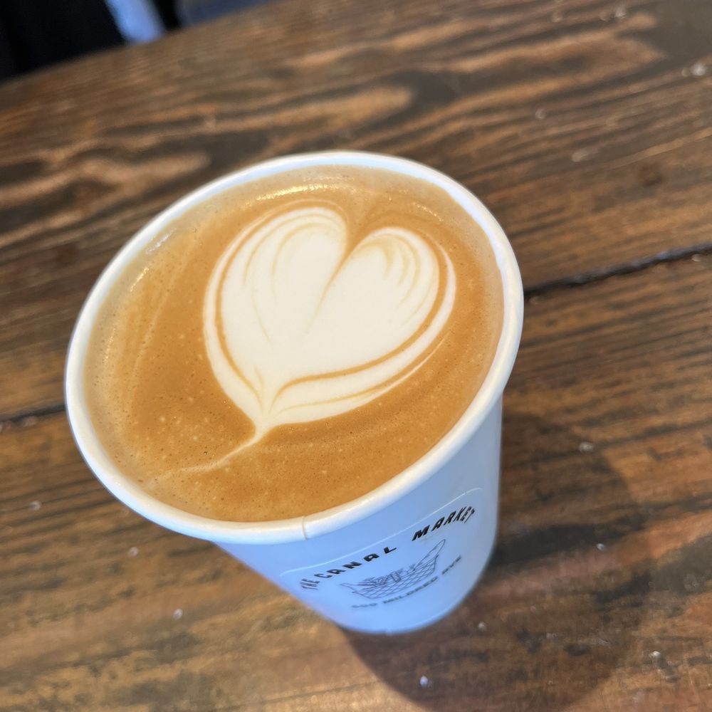 A perfect latte! A perfect latte!