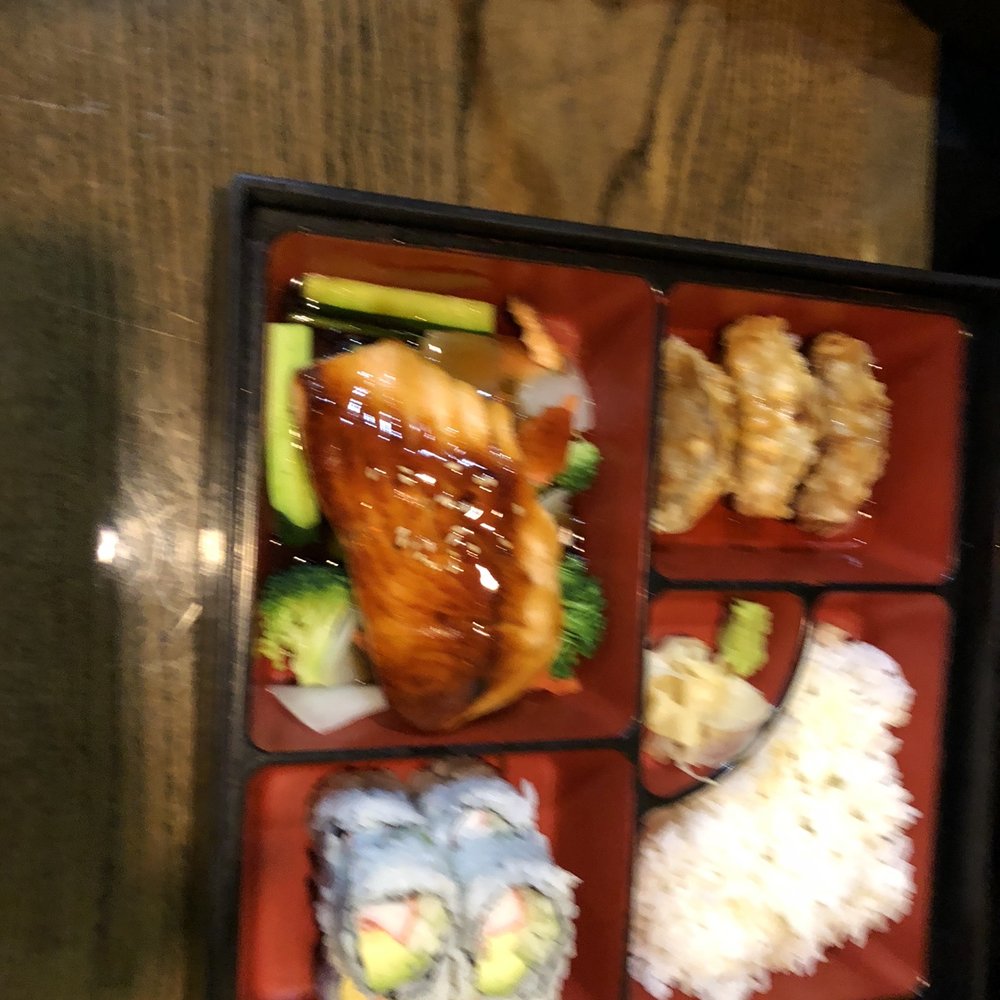 FuJi Sushi - 6. Salmon Teriyaki Box - Japanese Near Me - Midlothian, Virginia