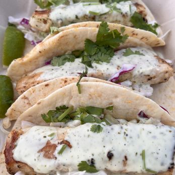 Da Nani Pirates - Kahului - Grilled Fish Tacos with Cilantro Crema Sauce and Pineapple Coleslaw - Fish & Chips Near Me - Kahului, Hawaii