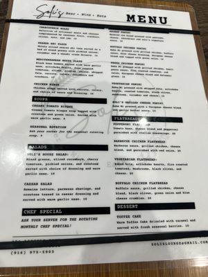 Menu photo 5 Soli’s Lincoln, CA Menu photo 5 Soli’s Lincoln, CA