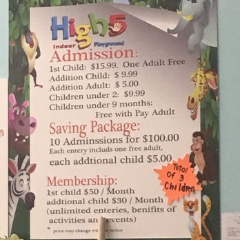 High 5 Indoor Playground - Prices - Kids Activities Near Me - Redlands, California High 5 Indoor Playground - Prices - Kids Activities Near Me - Redlands, California