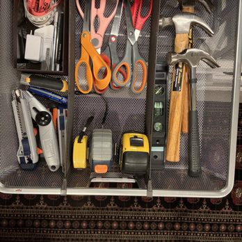 Adrian Jacob Creative - GLOW UP: Laundry room drawer detail 2 - Home Organization Near Me