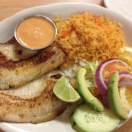 Grilled Talapia dinner.