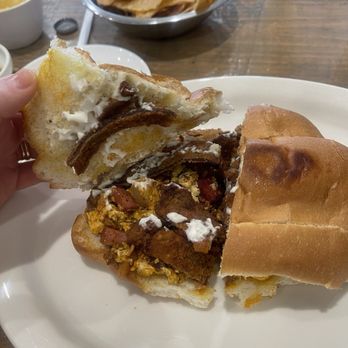 Olivo’s Cafe Tortilla Factory - Torta Cubana - SO YUM - Mexican Near Me - Hurst, Texas Olivo’s Cafe Tortilla Factory - Torta Cubana - SO YUM - Mexican Near Me - Hurst, Texas