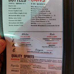 Menu October 2025