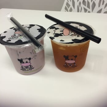 Moo Moo - Taro black tea and  passion fruit - Coffee & Tea Near Me - Elk Grove, California