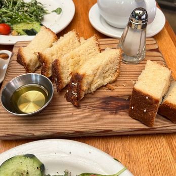 Boulder Dushanbe Teahouse - Bread. Served with olive oil instead of butter. Tasty. - Tea Rooms Near Me - Boulder, Colorado