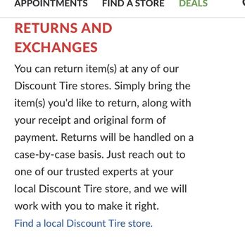 Discount Tire - Warranty - Tires Near Me - Glendale Heights, Illinois