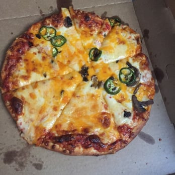 Uptown Pizza - four cheese specialty pizza with added mushrooms and jalapenos on half from Uptown pizza - Pizza Near Me - Minneapolis, Minnesota Uptown Pizza - four cheese specialty pizza with added mushrooms and jalapenos on half from Uptown pizza - Pizza Near Me - Minneapolis, Minnesota