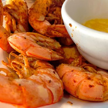 Dockside Dave's - a plate of cooked shrimp - Seafood Near Me - Madeira Beach, Florida