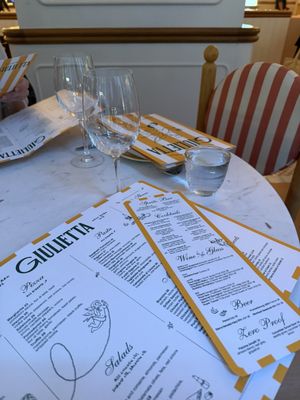 Menu photo 6 Giulietta New York, NY