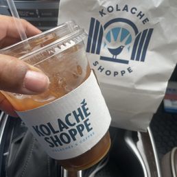 Potato, Egg & Cheese--Brisket, Egg & Cheddar--Cold Brew-