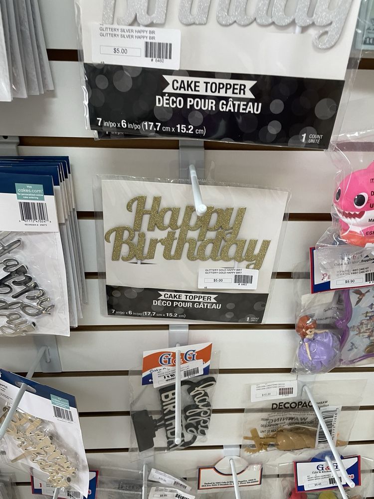 G & G CAKE DECORATING SUPPLIES Updated August 2024 25 Photos 1712