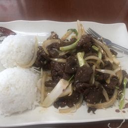 Mongolian beef Mongolian beef