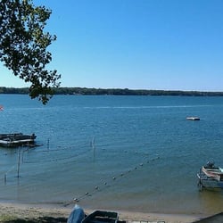 Windjammer Inn Resort - View from a cabin.