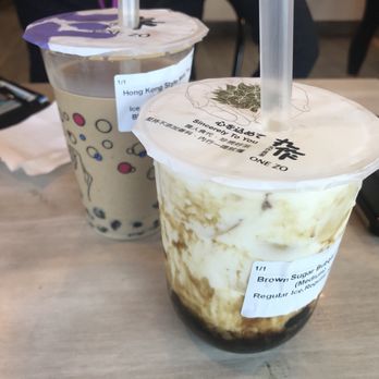 Mochinut & OneZo - Brown Sugar Bubble Latte - Bubble Tea Near Me - Quincy, Massachusetts Mochinut & OneZo - Brown Sugar Bubble Latte - Bubble Tea Near Me - Quincy, Massachusetts