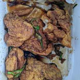 Spicy soy chicken half portion Spicy soy chicken half portion