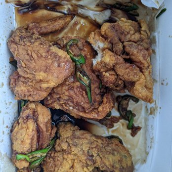 Angry Chicken - Spicy soy chicken half portion - Korean Near Me - Colorado Springs, Colorado