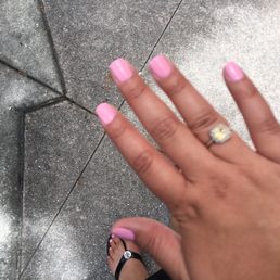 Mani & pedi by Susely. Loved it