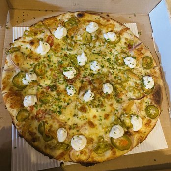 Good Old Days Pizza - White Lightening - Pizza Near Me - Newtown, Connecticut