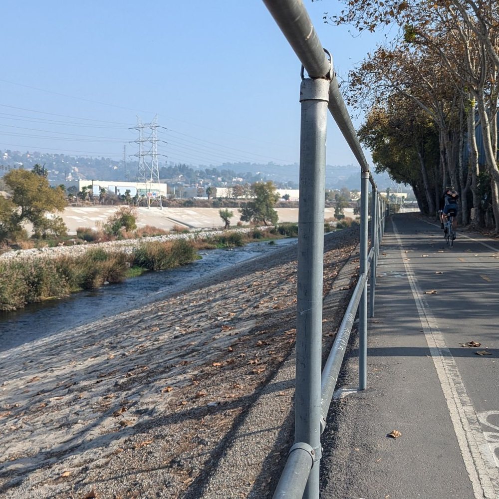 Walking and cycling trail