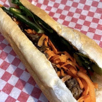 Banh Mi Cali - Charbroiled Beef Sandwich - Vietnamese Near Me - Edmonton, Alberta