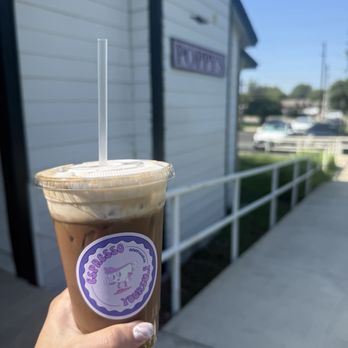 Poppy’s Coffee House - Blueberry iced coffee - Coffee & Tea Near Me - San Antonio, Texas