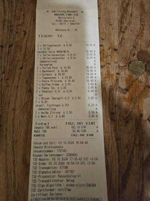Menu photo 1 Marktweib Oberursel, HE