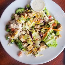 19th At Battle Creek Clubhouse & Grill - Grilled Chicken Chop Chop Salad.