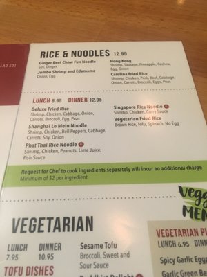 Menu photo 3 M Vista Columbia, SC