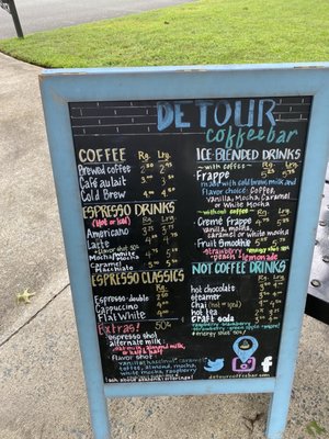 Menu photo 3 Detour Coffeebar Charlotte, NC Menu photo 3 Detour Coffeebar Charlotte, NC