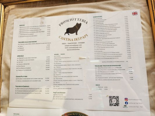 Prosciutteria Cantina dei Papi - Trevi by null