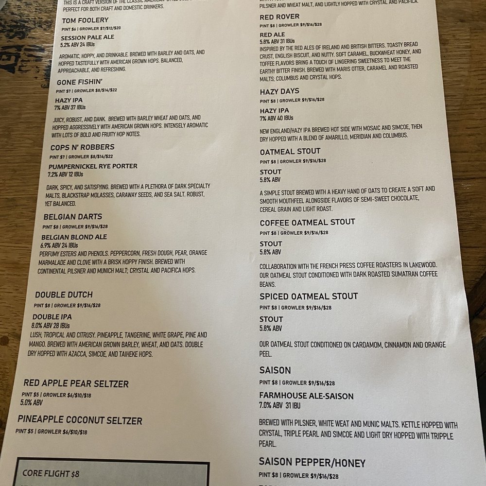 Seven Sons Brewing - the menu for seven sons brewing - Breweries Near Me - Howell Township, New Jersey Seven Sons Brewing - the menu for seven sons brewing - Breweries Near Me - Howell Township, New Jersey