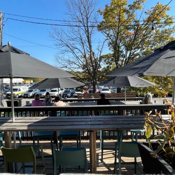 Metropolis Mercantile + Cafe - Nice outside seating - Themed Cafes Near Me - Newmarket, Ontario