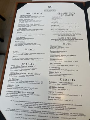 Menu photo 6 The Downtown Grille Winston-Salem, NC Menu photo 6 The Downtown Grille Winston-Salem, NC