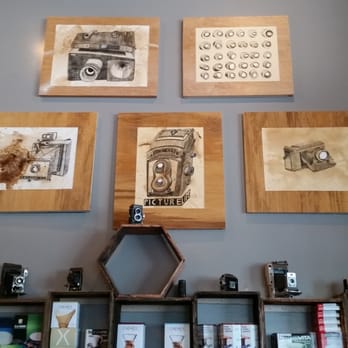 Black Oak Coffee Roasters - Neat art work - Coffee & Tea Near Me - Ukiah, California