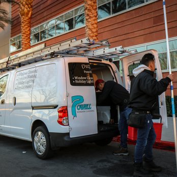 Powell Window Cleaning - Clean and logo'd van - Window Washing Near Me Powell Window Cleaning - Clean and logo'd van - Window Washing Near Me