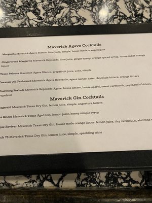 Menu photo 7 Maverick Distilling San Antonio, TX Menu photo 7 Maverick Distilling San Antonio, TX